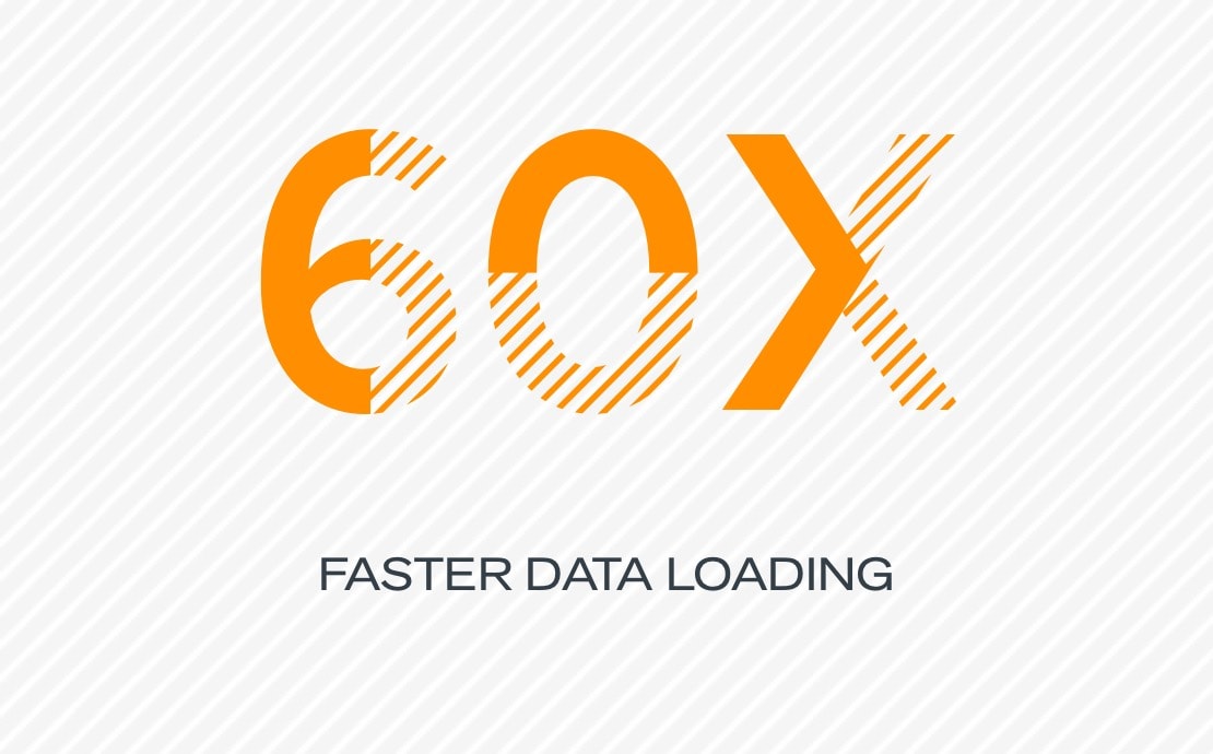 60x faster data loading